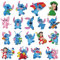 Diamond Painting Stickers Kit, 18 Pcs Diamond Painting Kids, DIY Art Craft by Numbers Kits for Boys Girls Adult Beginners