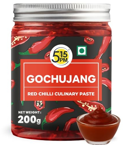 5:15 PM Gochujang Korean Paste 200 g Korean Hot Chili Paste Sweet Savoury and Spicy Red Chili Pepper Paste - 200 g