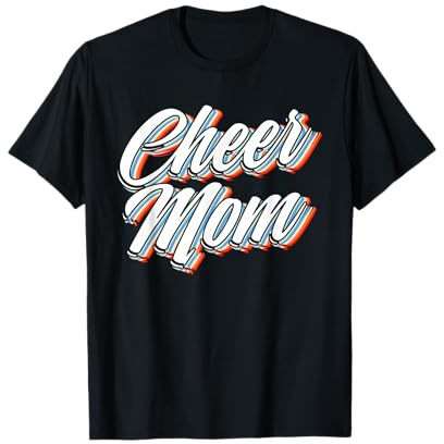 Cheerleading Mother Cheering Cheer Fête des mères T-Shirt