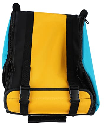 Fockety Akkordeon Koffer, Akkordeon Gigbag, Akkordeon Koffer, 120 Bass Akkordeongurte, Akkordeon Zubehör, Akkordeon Soft Koffer, Dick Gepolsterter Bass Piano Akkordeon Taschen Rucksack