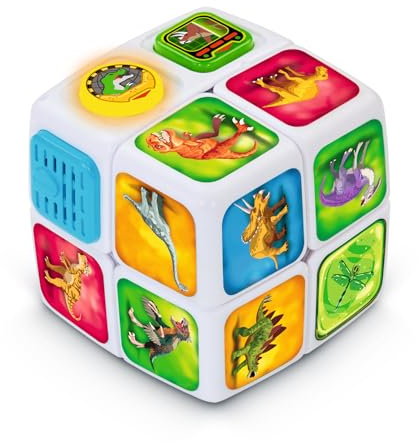 VTech - Dinausores Dinosaurier Spielzeug, 573605, Mehrfarbig, Standard