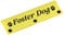 Funny Dog Leash Sleeve Foster Dog Dog Leash Wrap Sleeve Alert Tag Pet Birthday Gift (Foster Dog-YE Sleeve)