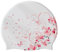Badekappe Damen, Silikon Schwimmkappe, Badekappe Damen Lange Haare, Badehaube Wasserdicht (Blume, Weiß+Rosa)
