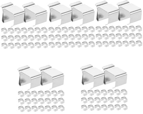 Hemobllo 250pcs String Lights Clips Christmas Outdoor Lights Hooks for Garden Decorations