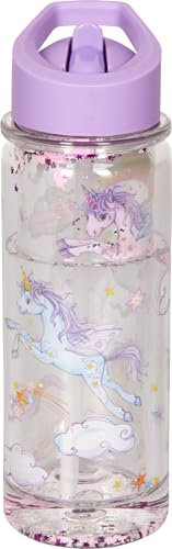 Coppenrath 21932 - Die Spiegelburg - Einhorn-Paradies - Glitzer-Trinkflaschen (0,3l)