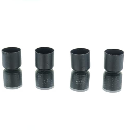 GASPER Stabkerzenhalter Cups Schwarz magnetisch Ø 2,2 cm 4er Pack - Metall