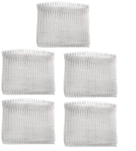 FACULX Lot de 5 paniers en fil d'acier inoxydable pour plantes - Anti-taupes et campagnols