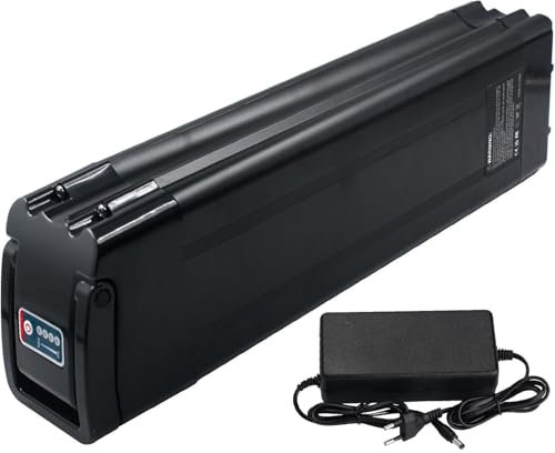 36V 10Ah 12Ah Folding Electric Bike Battery, Lithium Li-ION E-Bike Battery 36V 10Ah 12Ah with BMS Protection Board for 800W 500W 450W 350W 250W Motors with Charger 36V 12AH,1