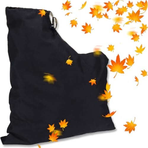 KOQAIIZ Sac sous Vide À Feuilles, Sac Souffleur Aspirateur de Feuilles, Souffleur Aspirateur de Feuilles, Sac pour Aspirateur Souffleur Sac de Collecte sous Vide pour Feuilles de Jardin