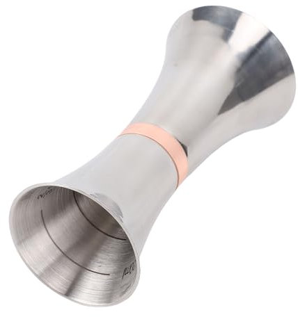 Greensen Acier Inoxydable Jigger de Cocktail Mesure Cup, 30ml 45ml Double Extrémité Bar Outil avec Échelle Claire pour Barman Maison Bar Mixage Boisson
