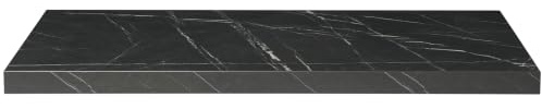 Acantha Fireplace Hearth, Black Marble Effect