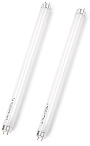 Xiao Ren 2 Pack T8 18W Tubos Fluorescentes, Tamaño 600 mm, Blanco Frío 6500K, Casquillo G13, Lámpara De Bajo Consumo, Luz De Emergencia De Bajo Consumo para Cocina, Baño, Armario Y Garaje
