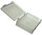 Aerzetix: Transparente Schachtel 180x149x40mm ohne Kunststofffächer C17607