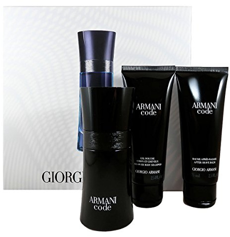 Giorgio Armani Armani Code Homme/Man Set (Eau de Toilette, 50 ML + GEL DOCCIA, 75 ML + After Shave Balm, 75 ML)