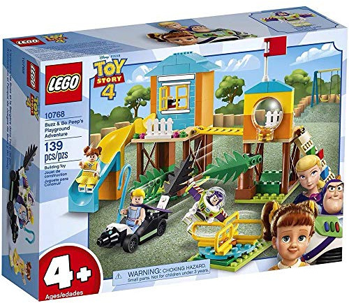 LEGO | Disney Pixar’s Toy Story Buzz & BO Peep’s Playground Adventure 10768 Building Kit (139 Pieces)