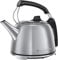 Russell Hobbs Bouilloire 1,2L, Design Emblématique Vintage, Ebullition Rapide, Jauge niveau d'eau - Inox Brossé 25860-70 K65