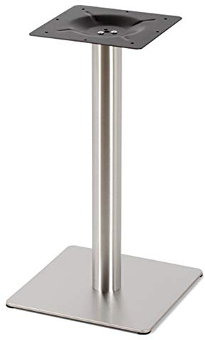 Tischbeine Metall Tischgestell Tischkufen X-Form Tischfuß Silber Edelstahl Untergestell Höhe 72cm