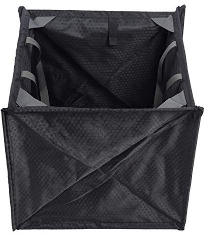 Cesta de Almacenamiento de Cuerda, Nylon Negro, portátil, Plegable, árbol de Roca, Escalada, Cesta de Cuerda, Bolsa de Marco de Almacenamiento de cordón