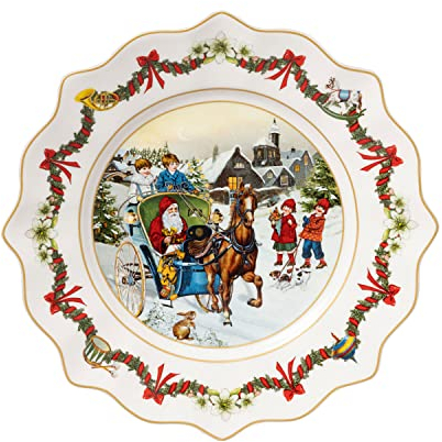 Annual Christmas Edition, piatto edizione annuale 2022, 23,5 x 23,5 x 3 cm di Villeroy & Boch