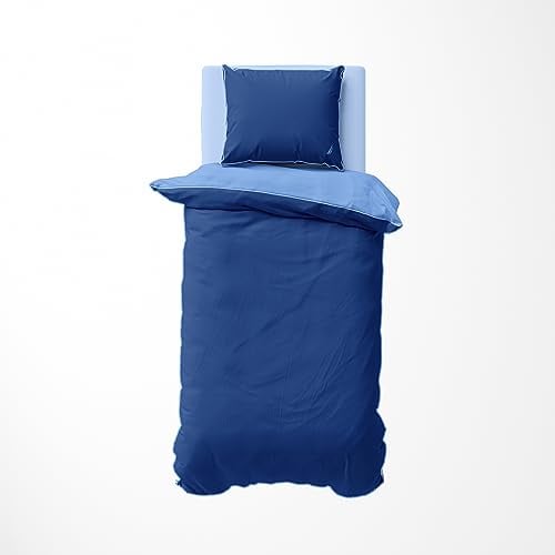 Nautica Home Creek Blau BETTWÄSCHE Set | 100% Baumwolle | 135X200 + 80X80 Kissenbezug…