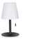 Paco Home Tischleuchte In- und Outdoor Tischlampe Akku Terrasse Garten Vintage Aufladbar Retro Nachtischlampe Wiederaufladbar Ohne Stecker