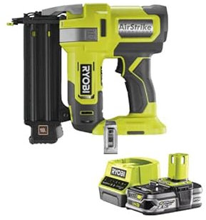 Confezione RYOBI Chiodatrice pneumatica 18V OnePlus R18GN18-0 - 1 batteria 2,5Ah - 1 caricatore rapido RC18120-125