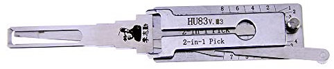 QiDAi HU83 v.3 2 en 1 Outil de Crochetage et Décodeur de Serrure, Kit Pour Voitures, Allumage Automatique et Porte