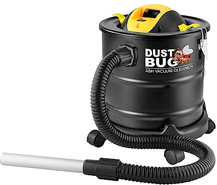 Wolf 20L Ash Vacuum 1000w Portable Fireplace Fire Stove Wood BBQ Hoover Dust Bug Collector