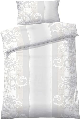 Dyckhoff Bettwäsche Weichfrottier Natur Größe 1x 135x200 cm + 1x 40x80 cm