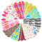 36 Pcs Professional Mini Nail Files Mini Double Sided Emery Boards for Nails, Colorful Floral Nail Files for Shaping Artificial Natural Nails and Extensions Tools Nail Art Tools for Home and Salon