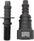 JNNJ 2 Pezzi Accoppiatore Tubo Flessibile Linea Carburante Auto, Connettore a Sgancio Rapido Della Linea Del Carburante, Connettore Di Ricambio Maschio Femmina Della Linea Carburante(ID8)
