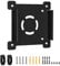 Motiexic Mini PC Mount for Dell N10D Wyse 3040, Wall Mount, Vesa Mount, Under Desk Mount Only for Dell Wyse 3040 Thin Client, for Dell Micro PC Mount wr Cable Ties, Easy to Install