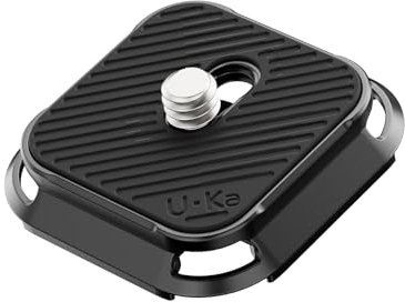 ULANZI UKA02 Kamera-Schnellwechselplatte mit 1/4“ Gewinde für UKA03 Schnellwechsel-Basis