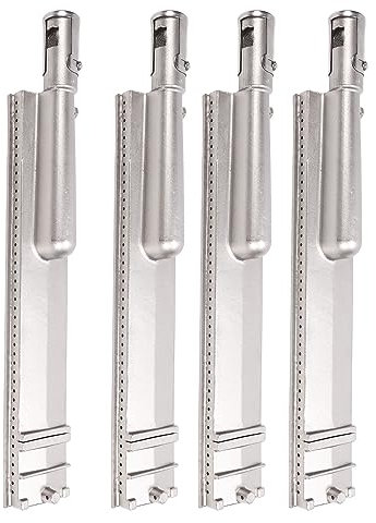 Tubi per Bruciatori per Grill a Gas in Acciaio Inossidabile 304 Confezione 4 Pezzi di Ricambio per Tubi per Bruciatori per Barbecue Ad Alta Resistenza Tubi per Bruciatori per