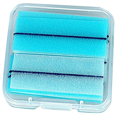 Beatifufu Self-adhesive Eyelash Strips 40pcs Lash Glue Replacement Strips Blue Backing No Glue Needed for Easy Makeup Application