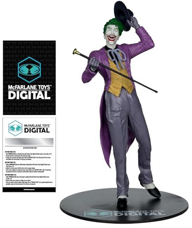 McFarlane Toys DC Direct The Joker by Jason Fabok 1:6 Scale Posed Figure Digital Collectible