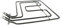 Resistenza Grill Superiore per forno compatibile con b.eko) 1100W-230V codice: 262900064