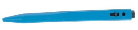 FRANZ MENSCH 20 Stück Hygostar Kugelschreiber Standard Detect | detektierbar, L: 13,5 cm, blau, Schriftfarbe: schwarz, Kugelschreiber, Druckschreiber für Büro