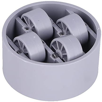 Cuscinetti Piedini Universali per Lavatrice - Set di 4 Cuscinetti Antiscivolo per Lavatrici a Carico Frontale e dall'alto - Design Integrato Facile mobilità e stabilità