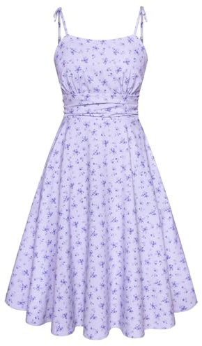 Belle Poque Plus Size Dress for Women Sweartheart Neck Sleeveless Dress Summer Casual A-Line Dress XXL