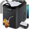 KESSER® Eiswürfelbereiter | Eiswürfelmaschine Edelstahl | Ice Maker | 12 in 24h | Zubereitung in 7 min | 2,2 Liter Wassertank | 2 Eiswürfel-Größen | LED-Display | Selbstreinigungsfunktion mit Zubehör