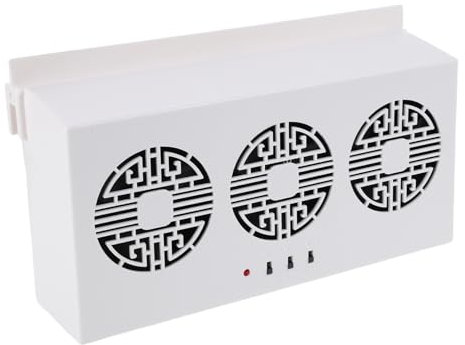 Mipcase Ventilateur Solaire Climatiseur Portable USB pour Circulation Air et Refroidissement Rapi Intérieur Du