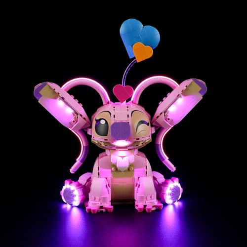 BRIKSMAX Kit de iluminación LED para Lego Disney Angel - Compatible con Lego 43257 Building Blocks Model- No incluir el Conjunto de Lego