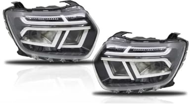 YANGTINGTING Car Headlight Headlamp Assembly For Dacia For Duster 2021 2022 2023 260602465R-260106194R Right Or Left Headlight Automobile Spare Parts Headlights Assembly(Left Right Set)