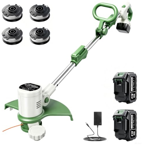 Akku Grasschere & Rasentrimmer Mit 2X 4000mAh