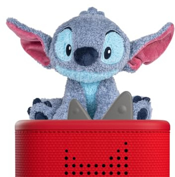 tonies Cuddle Toniebox, Disney Lilo & Stitch – Cuddle Stitch, Plüsch-Hörfigur mit 3 Geschichten zum Kuscheln für Kinder ab 3 Jahren, Spielzeit ca. 35 Minuten