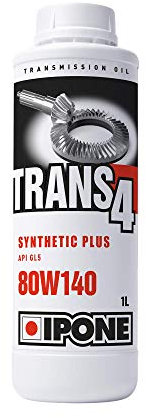 IPONE - Achsgetriebeöl - 1L-Kanister - Trans 4 80W140 - Halbsynthetisch - Höchstleistung - Hohe Belastbarkeit