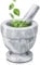 Flexzion Mortar and Pestle Set, White - Solid 4 inch Heavy Granite Molcajete Stone Grinder Crusher Bowl for Guacamole, Herbs, Spices, Garlic, Medicine Pills, Grain, Kitchen, Cooking