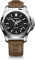 Victorinox Herren-Uhr I.N.O.X. Mechanical, Herren-Armbanduhr, mechanisch, Wasserdicht bis 200 m, Gehäuse-Ø 43 mm, Armband 21 mm, 110 g, Braun/Schwarz