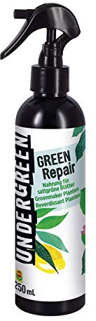 Undergreen by Compo Green Repair, Futter für kräftige, sattgrüne Blätter, Anti-Chlorose-Spray, Bio, Sprühflasche, 250 ml, Nicht Zutreffend